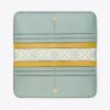 Portefeuille slim à fermeture éclair contrastée et T Monogram en relief Portefeuille slim à fermeture éclair contrastée et T Monogram en relief