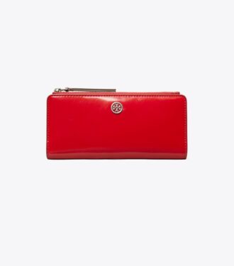 Portefeuille zippé slim Robinson Spazzolato