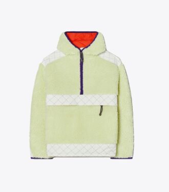 Pull à capuche oversize en molleton
