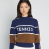 Pull de tennis court en nylon technique Pull de tennis court en nylon technique