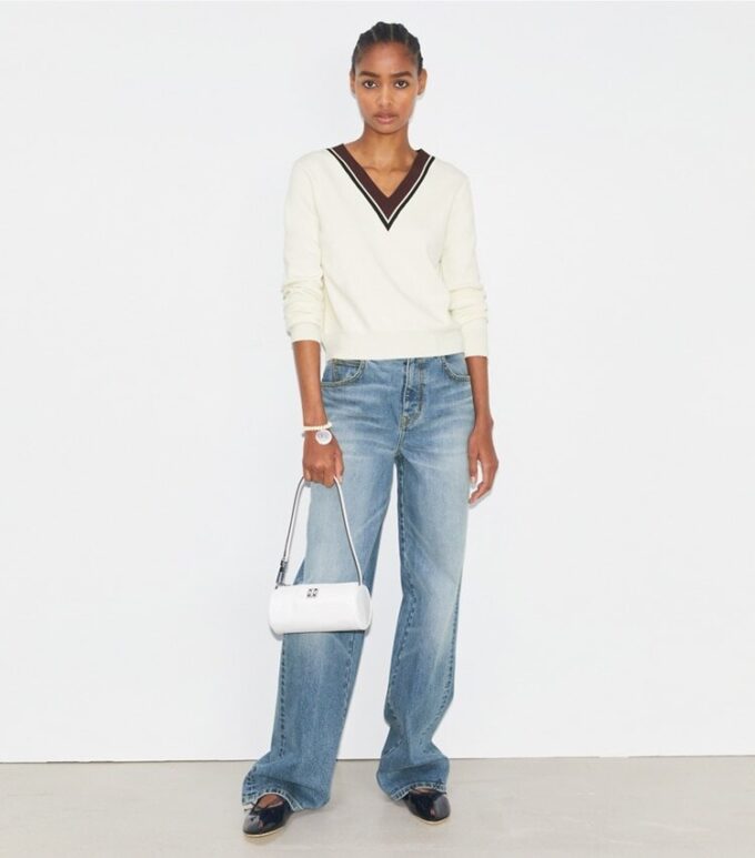 Pull Dickie en laine Pull Dickie en laine