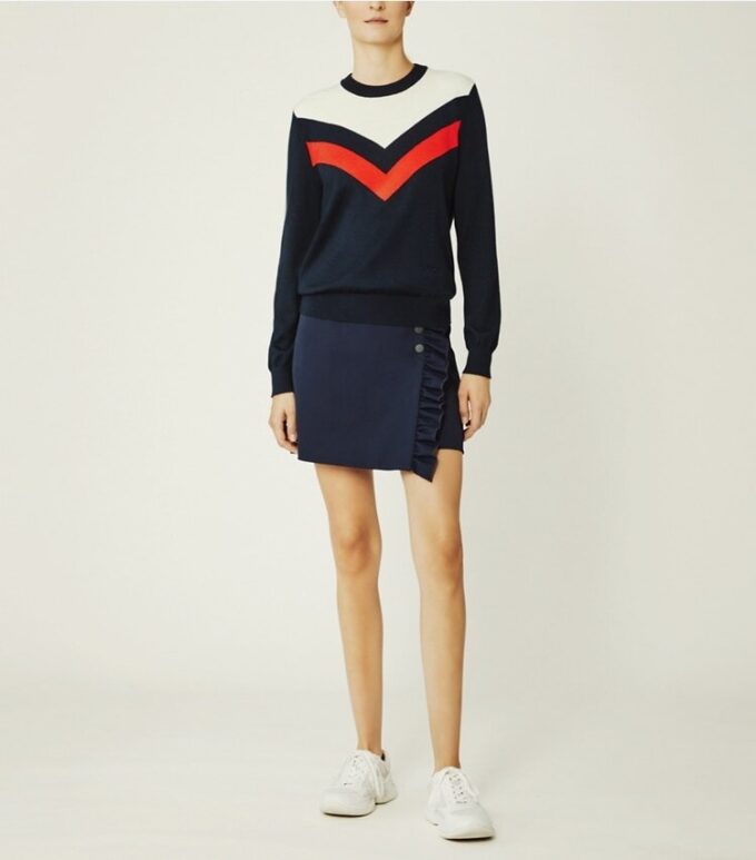 Pull en cachemire Performance Chevron Pull en cachemire Performance Chevron