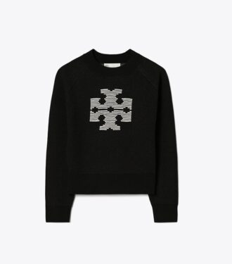Pull en laine avec logo