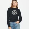 Pull en laine avec logo Pull en laine avec logo