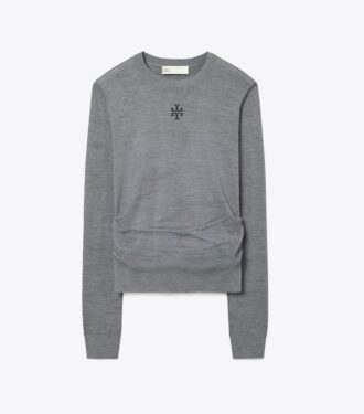 Pull en laine avec logo T
