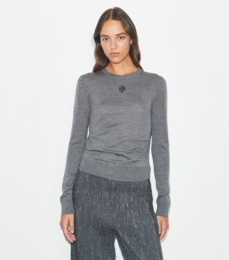 Pull en laine avec logo T