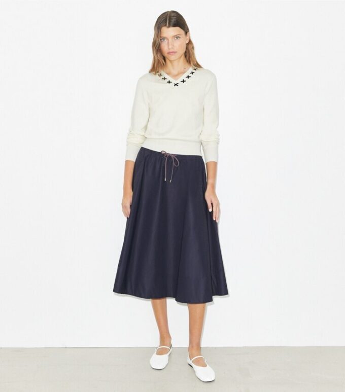 Pull en laine brodé Pull en laine brodé