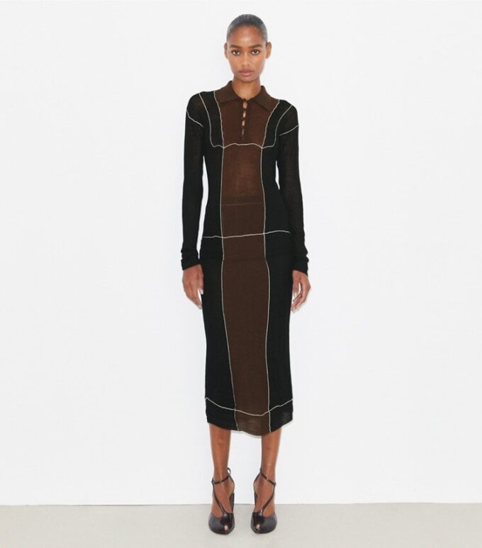 Pull en laine color block Pull en laine color block
