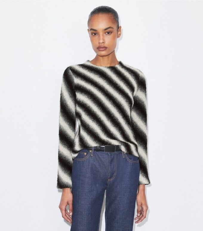 Pull en laine rayé Pull en laine rayé