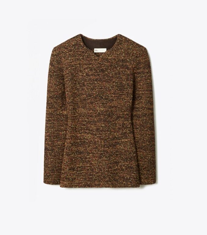 Pull en nylon et viscose marbré Pull en nylon et viscose marbré
