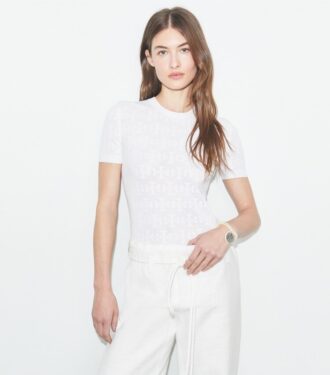 Pull Jacquard Monogramme T