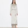 Robe asymétrique en crêpe Robe asymétrique en crêpe