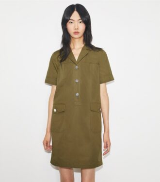 Robe camp en popeline