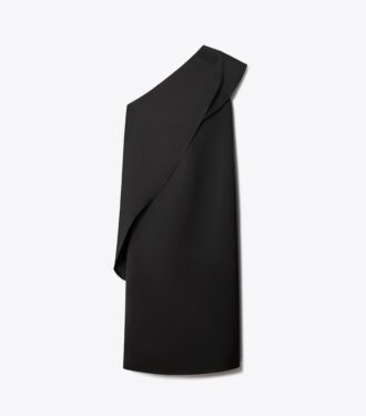 Robe cape en satin
