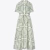 Robe chemise en coton imprimé Robe chemise en coton imprimé