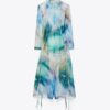 Robe chemise en organza de soie Robe chemise en organza de soie