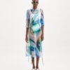 Robe chemise en organza de soie Robe chemise en organza de soie