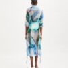 Robe chemise en organza de soie Robe chemise en organza de soie