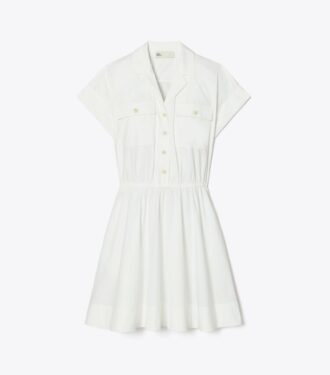 Robe chemise en popeline de coton Robe chemise en popeline de coton