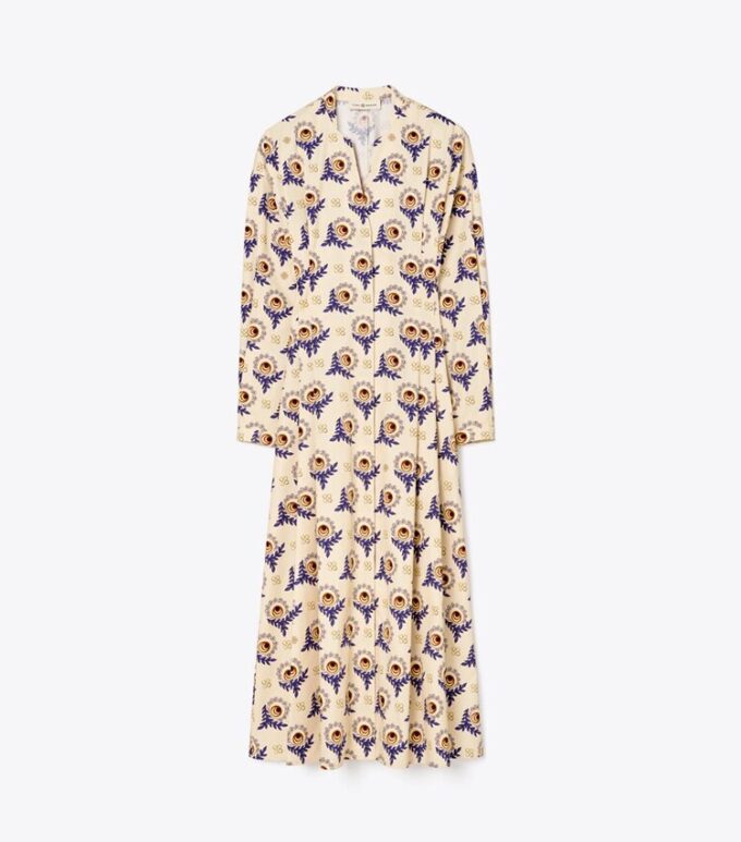 Robe chemise en popeline de coton Robe chemise en popeline de coton