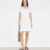 Robe chemise en popeline de coton Robe chemise en popeline de coton