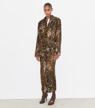 Robe chemise en viscose