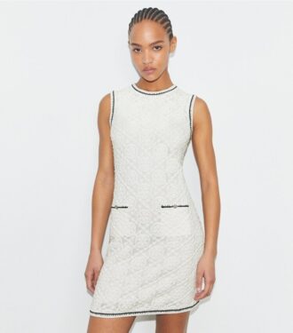 Robe débardeur en coton pointelle