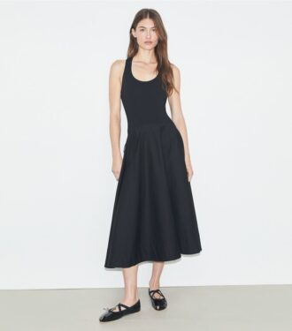 Robe débardeur en viscose
