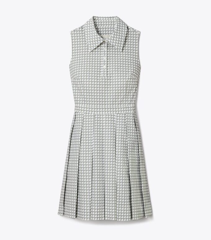 Robe de golf imprimée extensible Robe de golf imprimée extensible