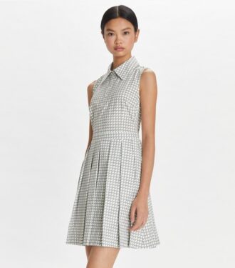 Robe de golf imprimée extensible