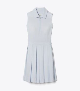 Robe de golf plissée en jacquard T Monogram