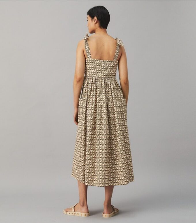 Robe de plage à bretelles nouées Robe de plage à bretelles nouées