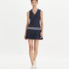 Robe de tennis en jacquard éponge Robe de tennis en jacquard éponge