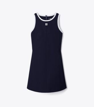 Robe de tennis en jersey à dos nageur