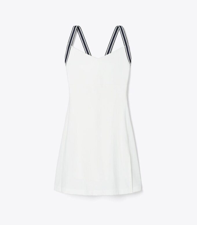 Robe de tennis en jersey performant à dos croisé Robe de tennis en jersey performant à dos croisé