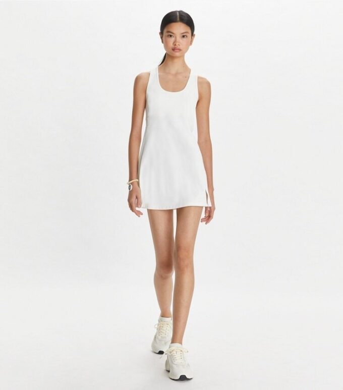 Robe de tennis en maille performante Robe de tennis en maille performante