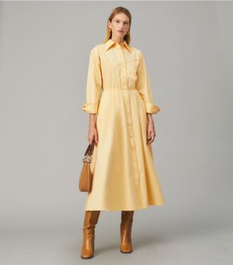 Robe Eleanor en popeline de coton