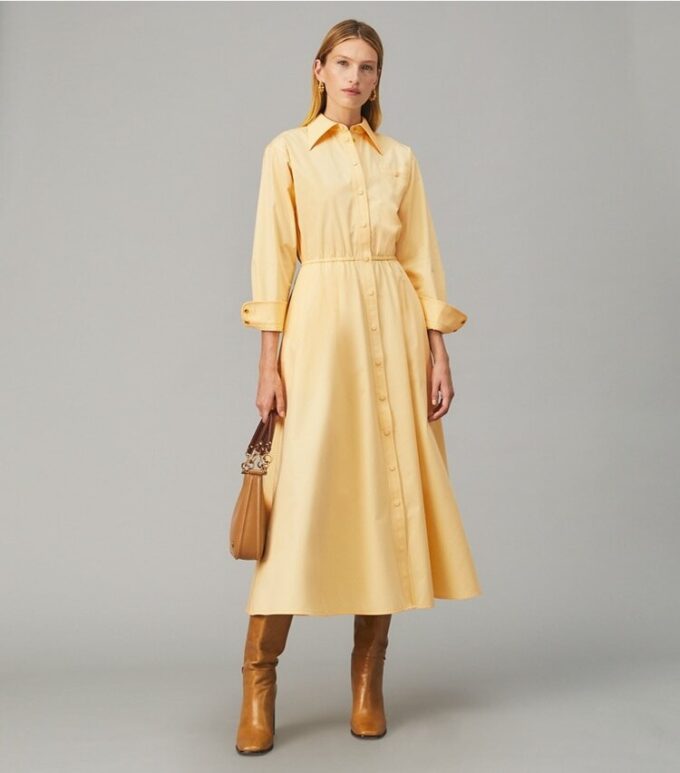 Robe Eleanor en popeline de coton Robe Eleanor en popeline de coton