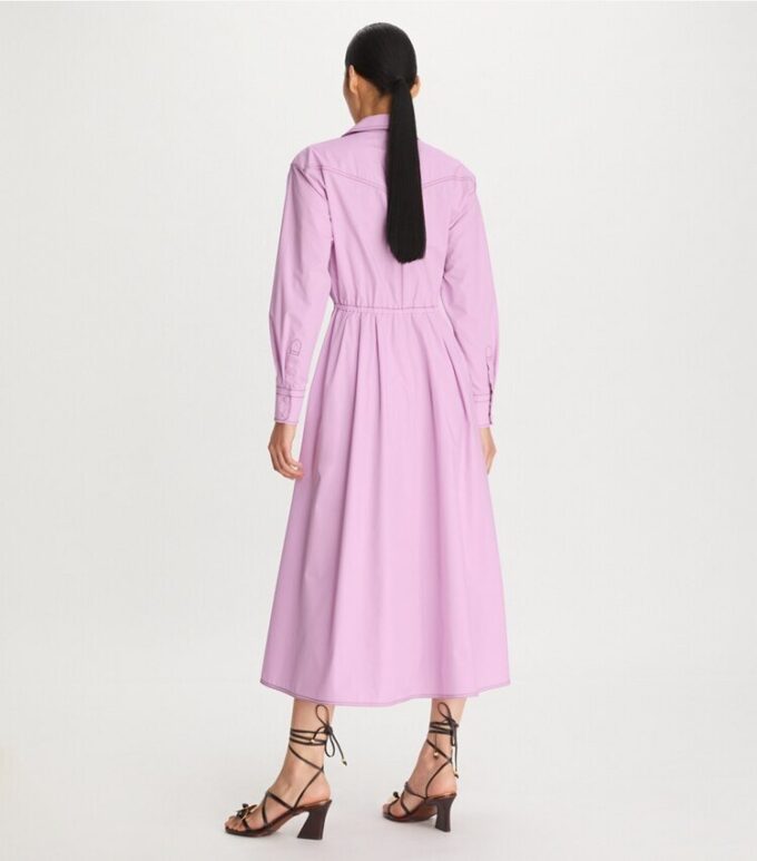 Robe Eleanor en popeline de coton Robe Eleanor en popeline de coton