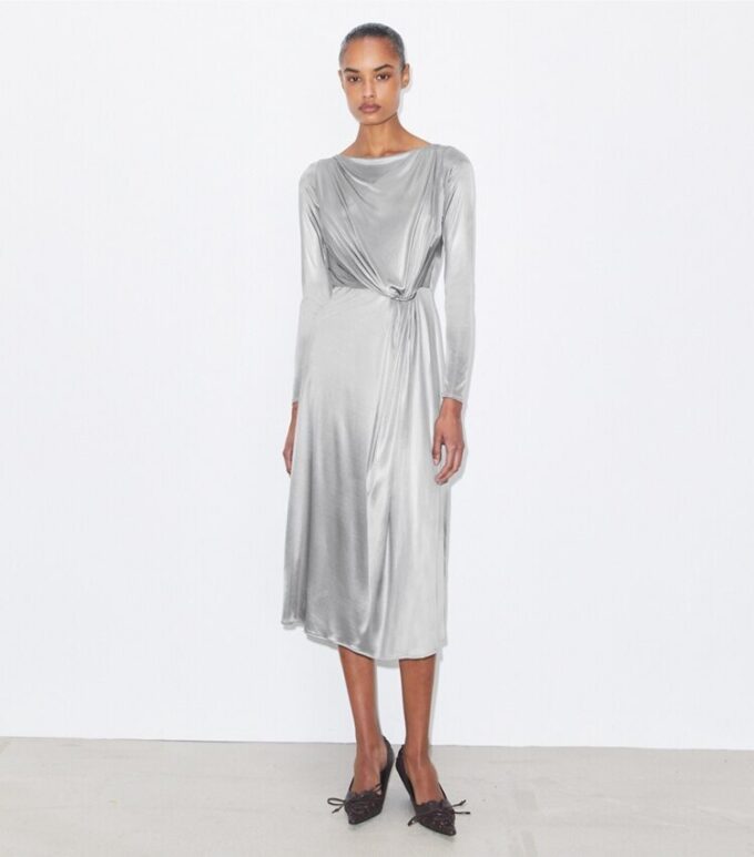 Robe en jersey froncé Robe en jersey froncé