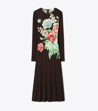 Robe en jersey imprimé