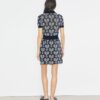 Robe en maille avec motif raquettes Robe en maille avec motif raquettes