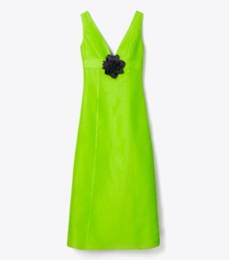 Robe en organza de soie