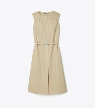 Robe en popeline de coton