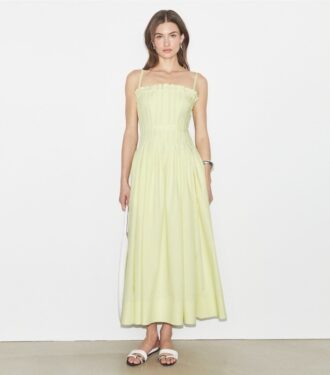 Robe en popeline de coton