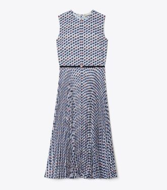 Robe en sergé imprimé