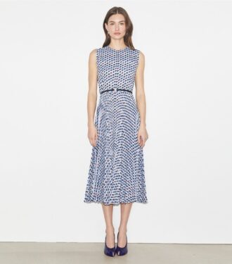 Robe en sergé imprimé