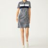 Robe jacquard color block haute performance Robe jacquard color block haute performance