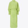 Robe jacquard à poignets Robe jacquard à poignets