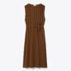 Robe longue en jacquard éponge Robe longue en jacquard éponge